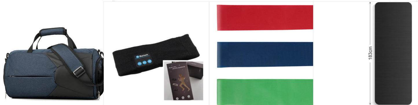 Diadema inalámbrica compatible con Bluetooth para yoga y fitness al aire libre