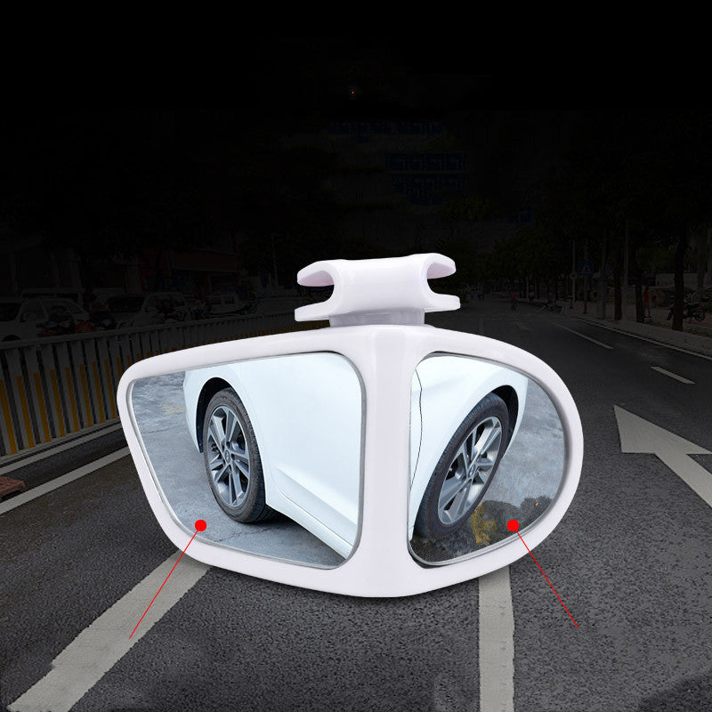 Espejos de punto ciego delanteros y traseros del coche