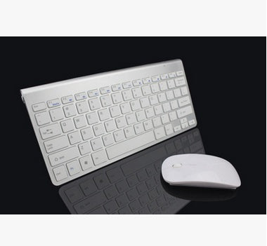 Teclado y ratón inalámbricos de 2,4G, portátiles, mini, para portátiles, Mac, PC de escritorio, Smart TV, PS4.