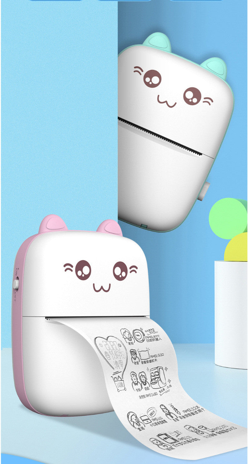 Mini impresora portátil Bluetooth WiFi Teléfono móvil Foto