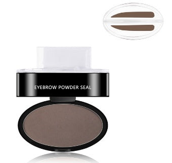 Kit de plantillas para tintar y sellar cejas en polvo, cosméticos, maquillaje profesional, resistente al agua, para realzar las cejas.