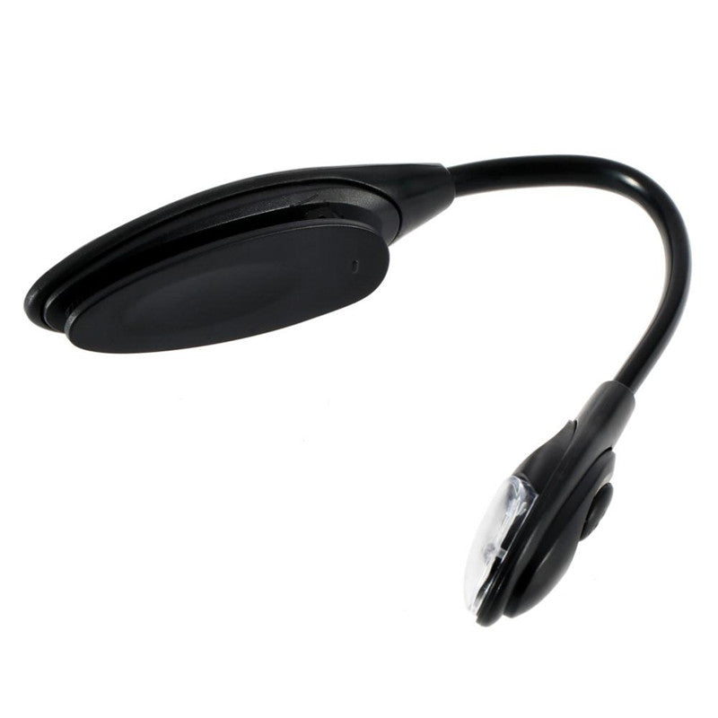 Mini luz LED para libros con clip