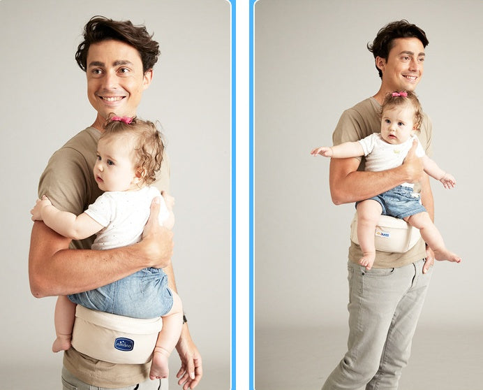 Taburete multifuncional para bebé con asiento frontal, individual para sostener a los niños.