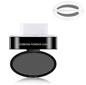 Kit de plantillas para tintar y sellar cejas en polvo, cosméticos, maquillaje profesional, resistente al agua, para realzar las cejas.