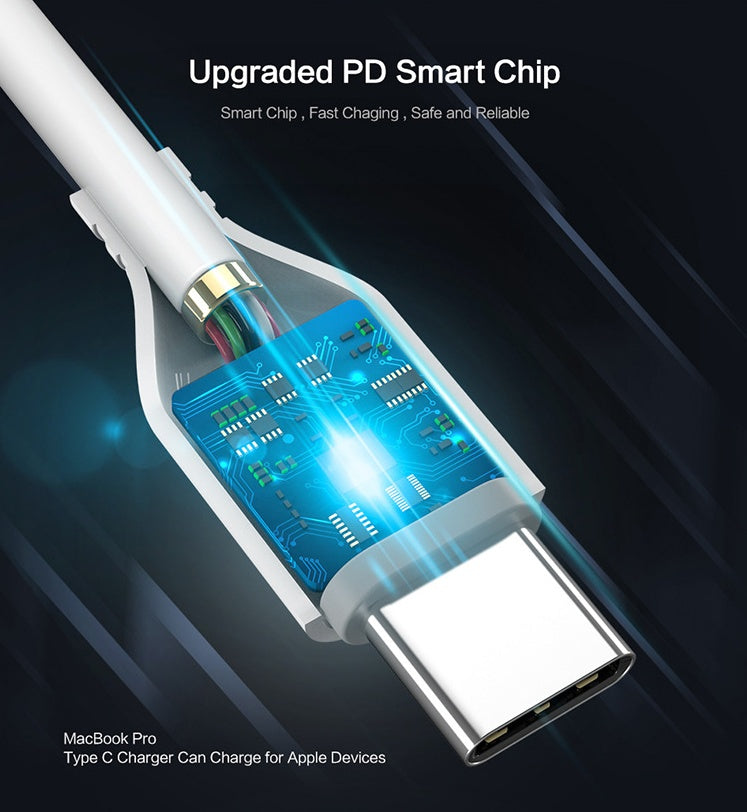 Cable USB-C a Lightning ultrarrápido