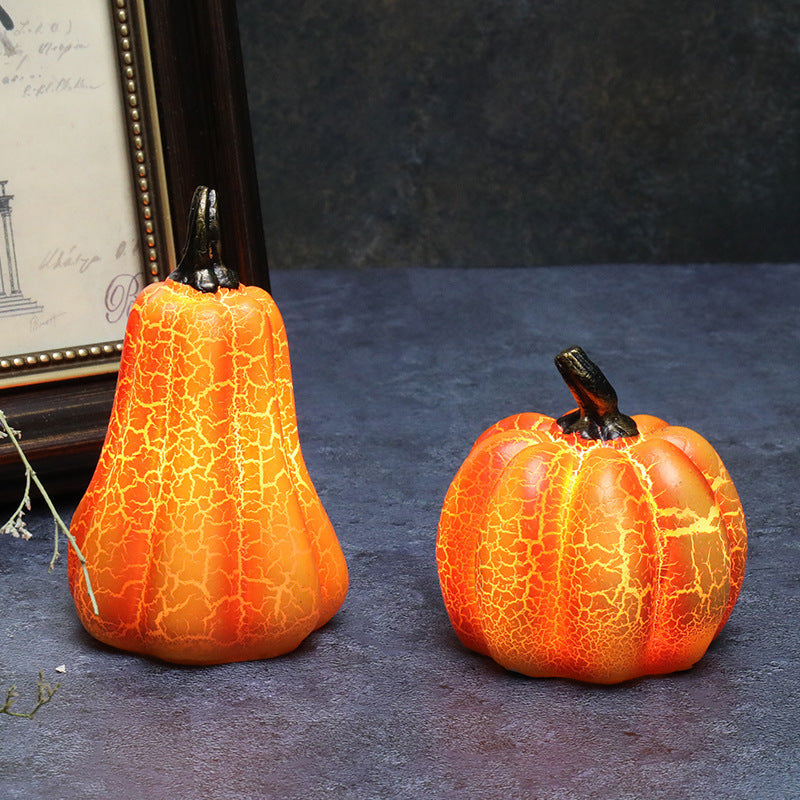 Luz de vela LED de calabaza de simulación