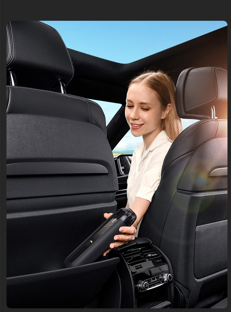 Aspiradora de coche inalámbrica de 5000 Pa, miniaspiradora de mano para coche, hogar, limpieza de escritorio, portátil