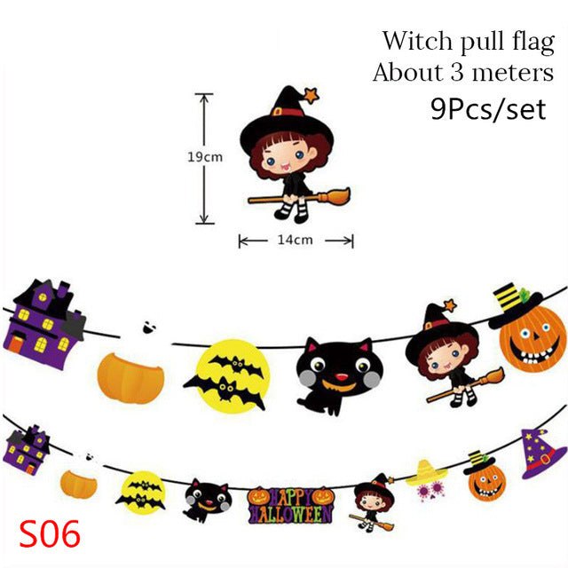 banderines de Halloween