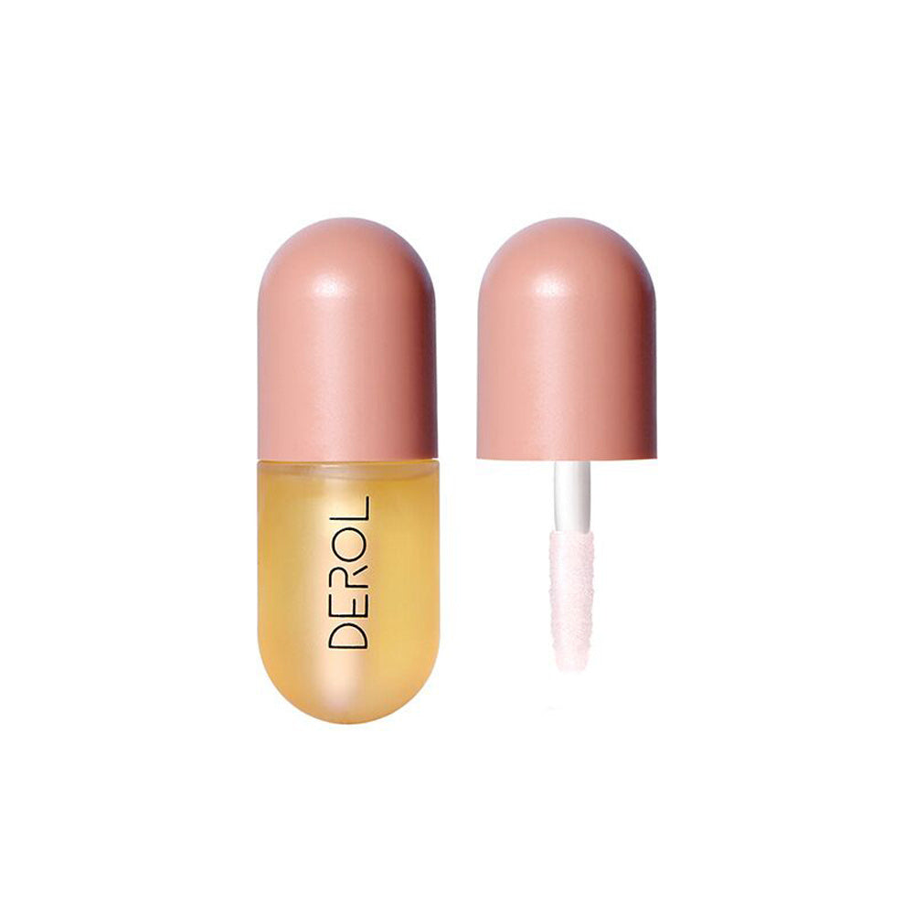 Aceite voluminizador de labios instantáneo de día y noche, transparente, duradero, nutritivo, reparador, reduce las líneas finas de los labios, cuidado de la belleza de los labios, cosmético.