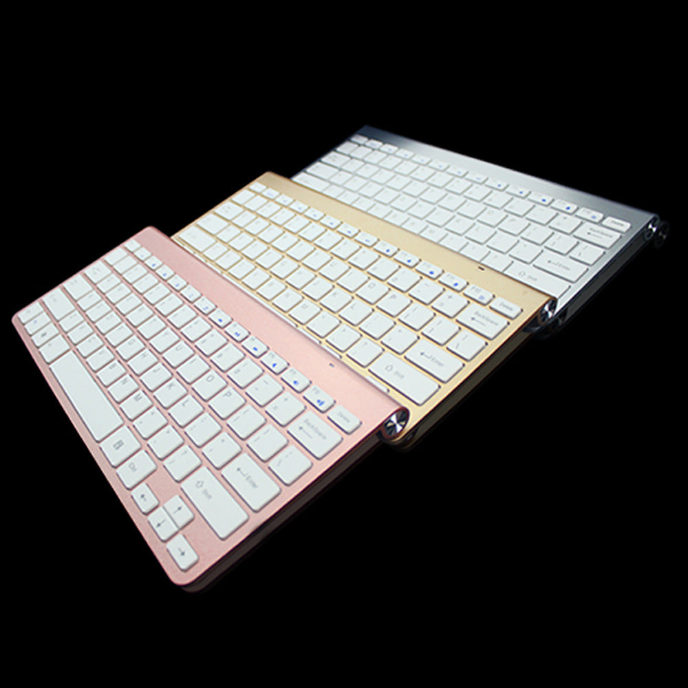 Teclado y ratón inalámbricos de 2,4G, portátiles, mini, para portátiles, Mac, PC de escritorio, Smart TV, PS4.