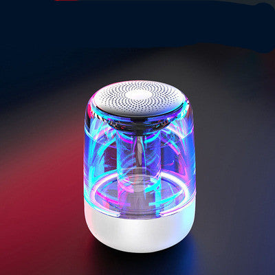 Altavoces portátiles columna Altavoz Bluetooth inalámbrico Bluetooth Radio de graves potente con luz LED de Color Variable