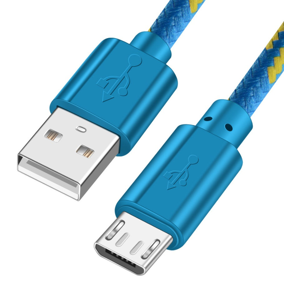 Cable de datos de tela de nailon tejido