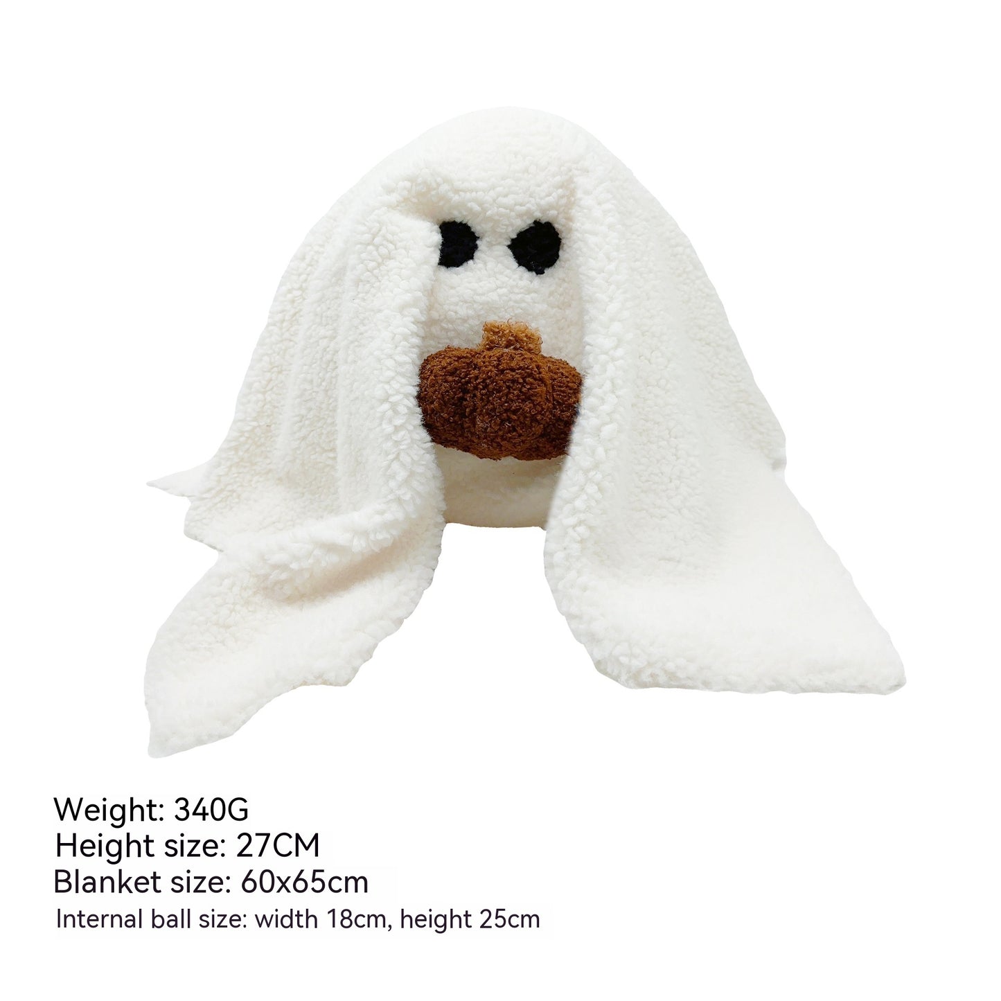 Muñeco de peluche fantasma de Halloween, decoraciones de Halloween