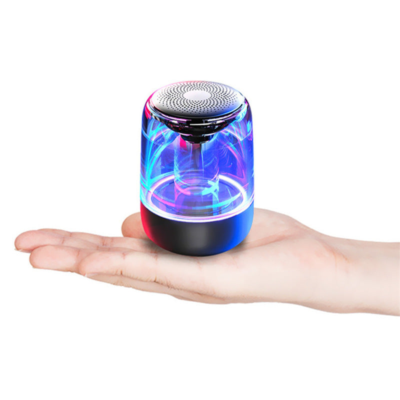 Altavoces portátiles columna Altavoz Bluetooth inalámbrico Bluetooth Radio de graves potente con luz LED de Color Variable