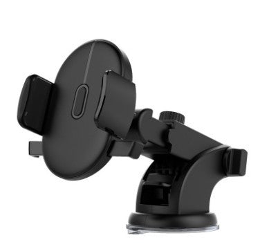 Soporte para teléfono de coche con varilla larga telescópica y ventosa para salpicadero de coche.