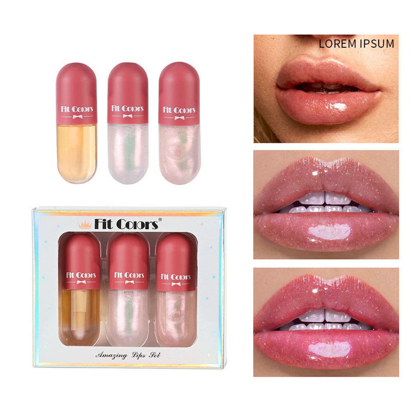 Aceite voluminizador de labios instantáneo de día y noche, transparente, duradero, nutritivo, reparador, reduce las líneas finas de los labios, cuidado de la belleza de los labios, cosmético.