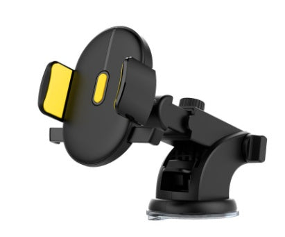 Soporte para teléfono de coche con varilla larga telescópica y ventosa para salpicadero de coche.
