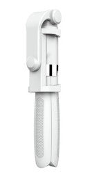 Compatible con Apple, trípode para selfies, soporte triangular universal para móvil con Bluetooth.
