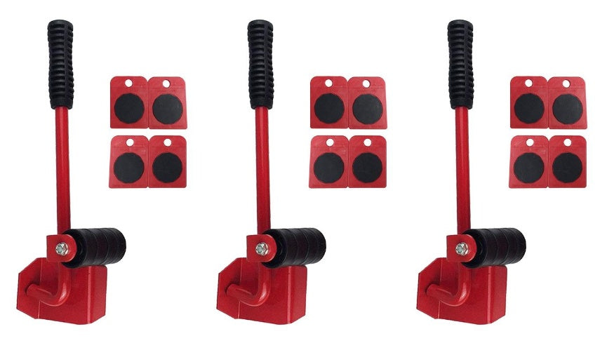 Dispositivo elevador para transporte de muebles profesional, 5 unidades por juego