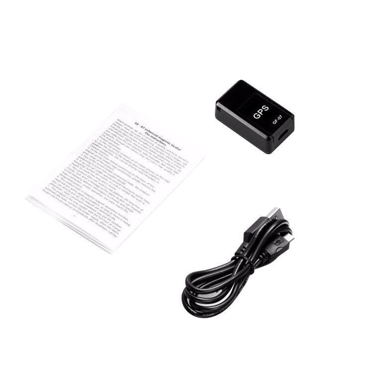 Rastreador de coche magnético Mini rastreador de coche GPS dispositivo localizador de seguimiento en tiempo real grabable antipérdida localizador recargable