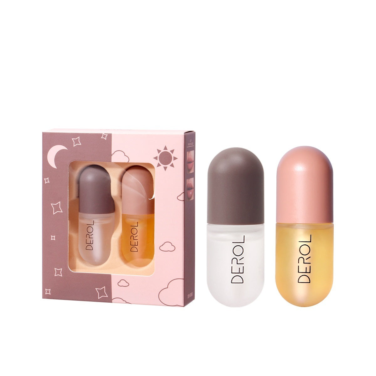 Aceite voluminizador de labios instantáneo de día y noche, transparente, duradero, nutritivo, reparador, reduce las líneas finas de los labios, cuidado de la belleza de los labios, cosmético.