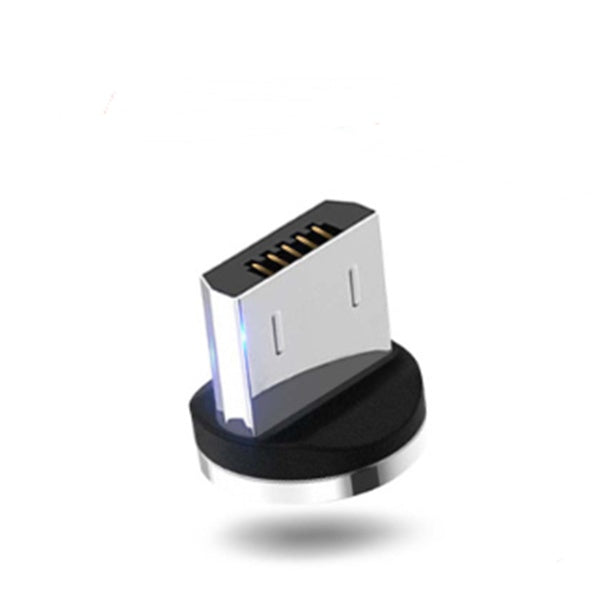 Compatible con Apple, cable de datos de transmisión magnética con luz fluida para iPhone y Android Tipo C