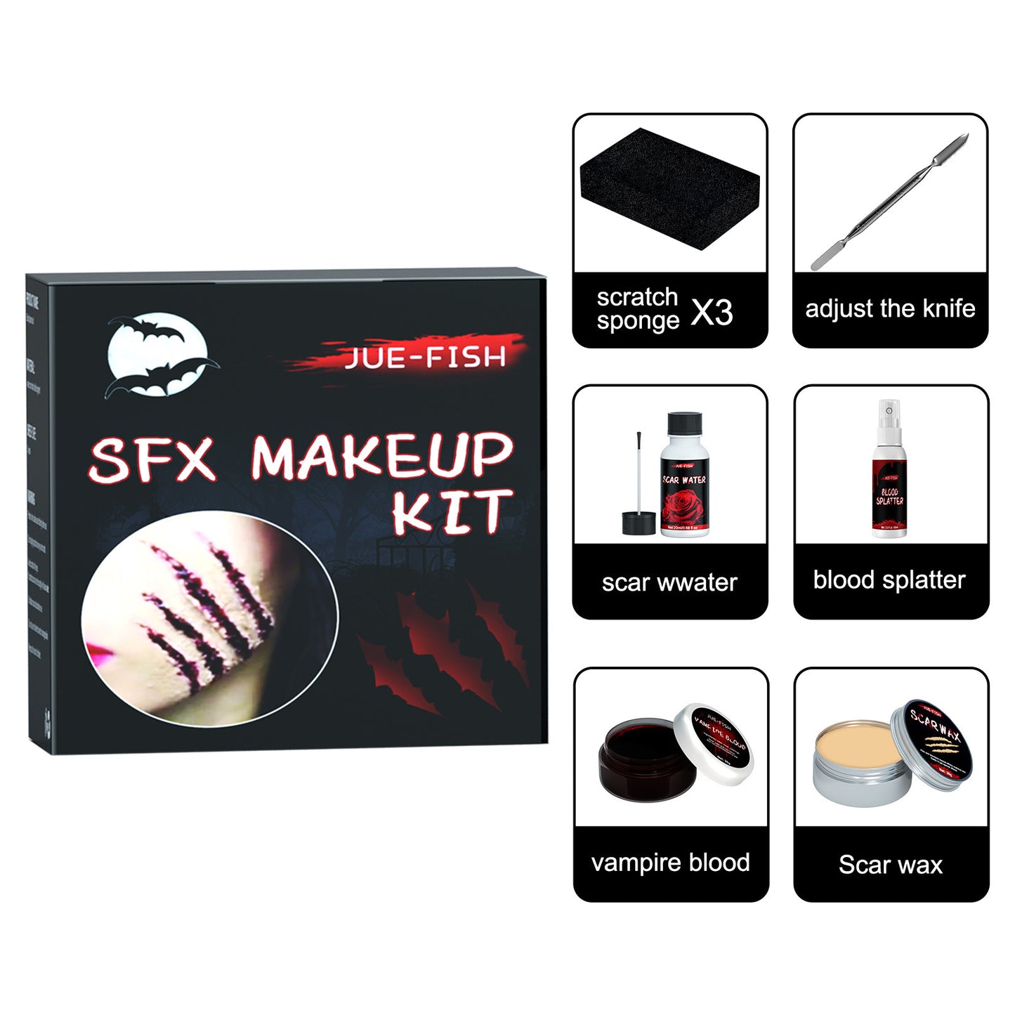 Bolsa de cosméticos de Halloween