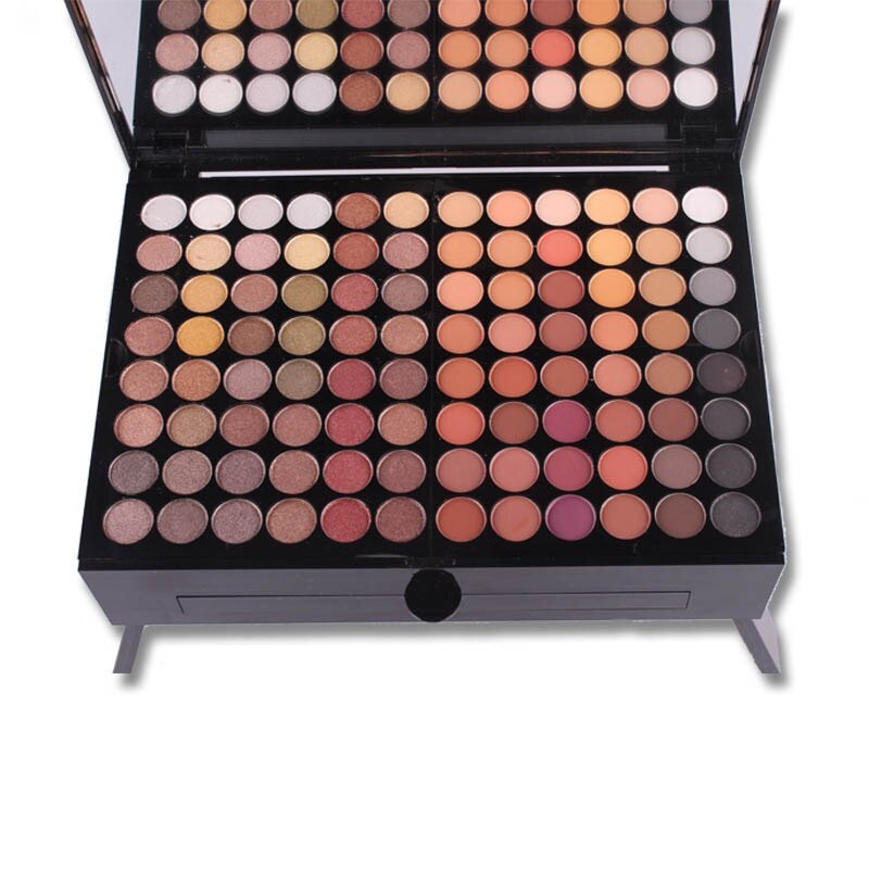 Paleta de maquillaje personalizada con forma de piano, 180 colores, sombras de ojos y rubor