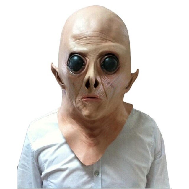 Careta de extraterrestre para Halloween