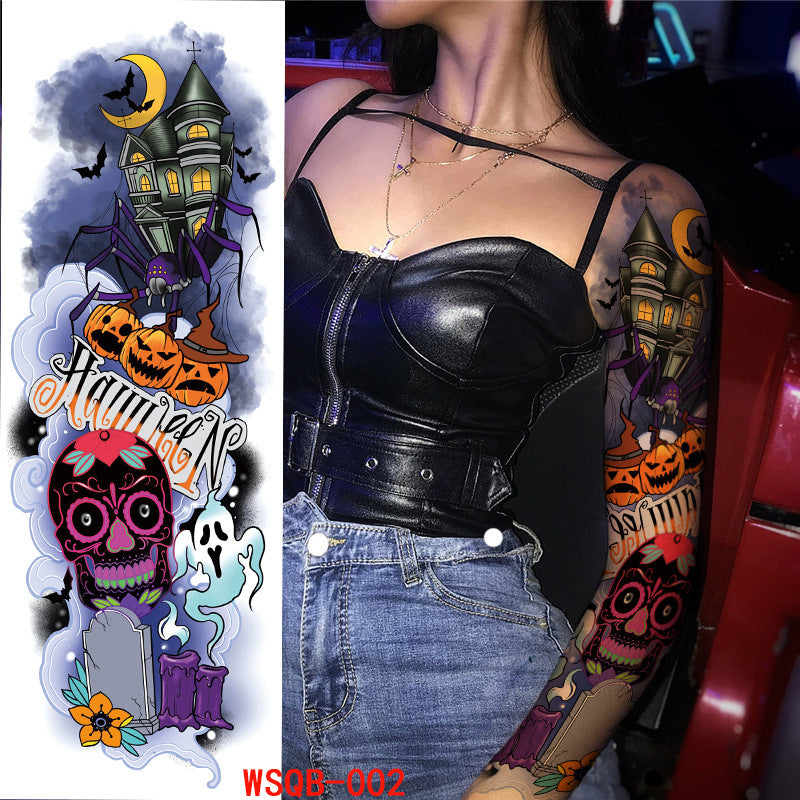 Pegatinas de tatuajes de Halloween