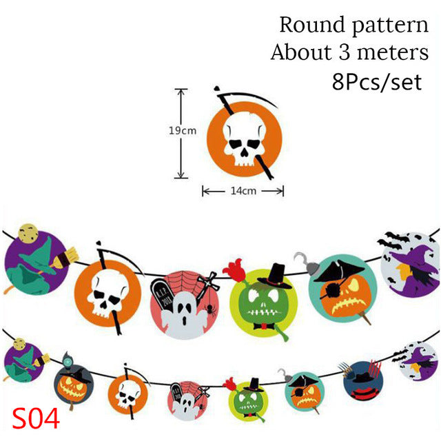 banderines de Halloween