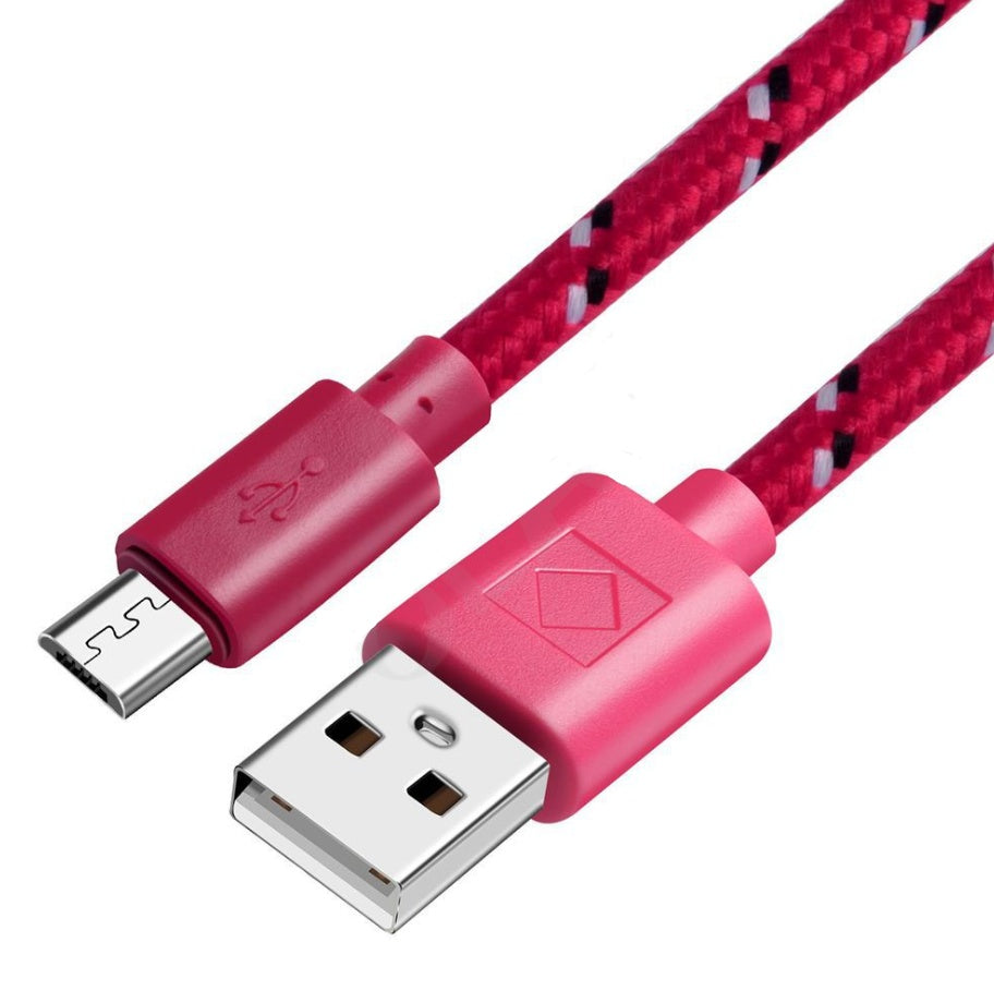 Cable de datos de tela de nailon tejido