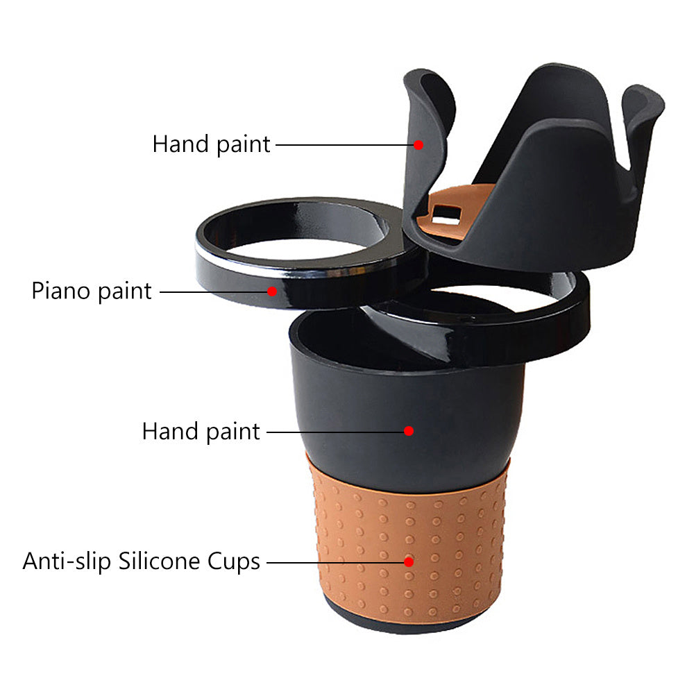 Portavasos para coche, diseño de coche, para coche, camión, bebida, agua, taza, botella, lata, soporte para puerta, soporte de goma ABS para bebidas.