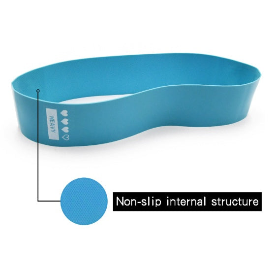 Bandas de resistencia elásticas para glúteos, culturismo, fitness, ligas de gimnasio, mini yoga