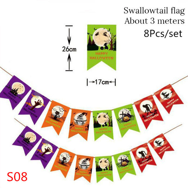 banderines de Halloween