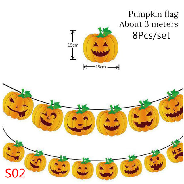 banderines de Halloween