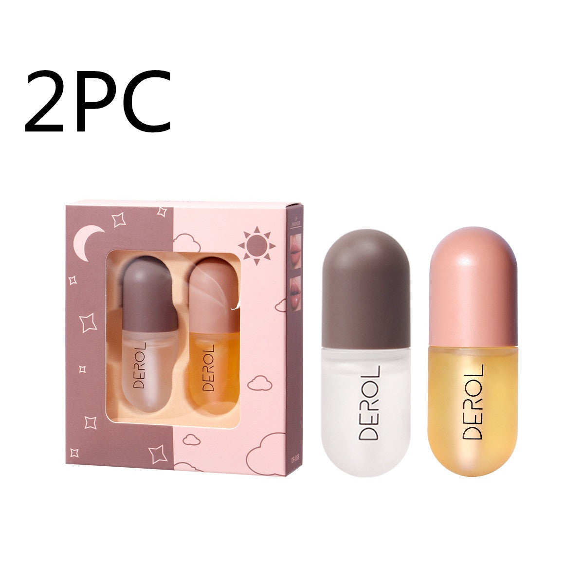 Aceite voluminizador de labios instantáneo de día y noche, transparente, duradero, nutritivo, reparador, reduce las líneas finas de los labios, cuidado de la belleza de los labios, cosmético.