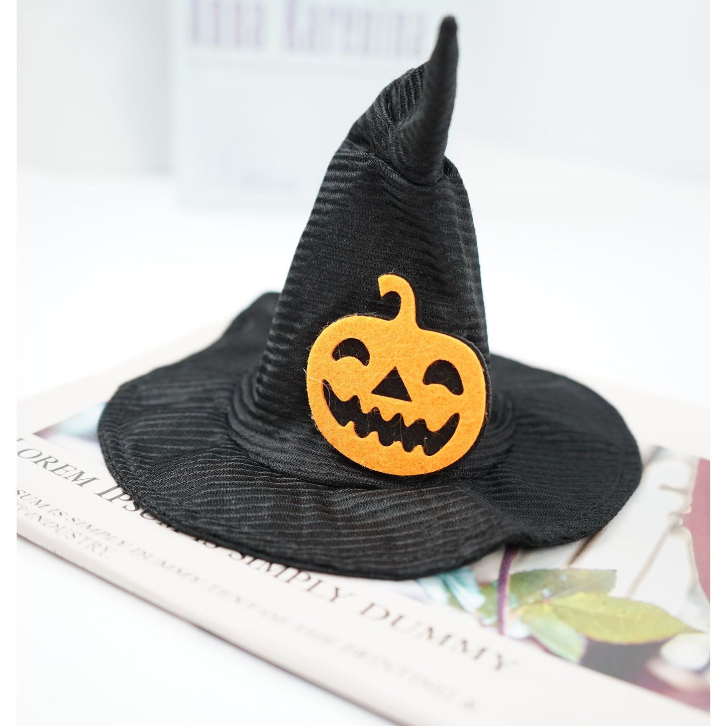 Transfórmate en un sombrero mágico y creativo para Halloween.