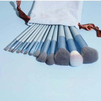 Juego de 13 brochas de maquillaje, corrector, rubor, sombra de ojos, iluminador, base, herramientas de belleza cosméticas.