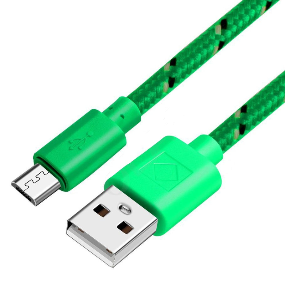 Cable de datos de tela de nailon tejido