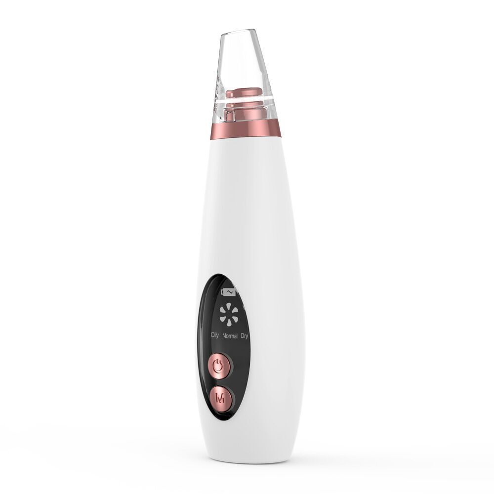 Limpiador de poros y puntos negros, limpiador de nariz, botón para eliminar acné, succión facial, herramienta de belleza.
