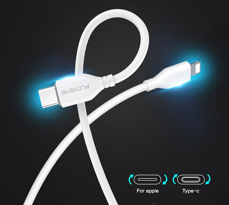 Cable USB-C a Lightning ultrarrápido