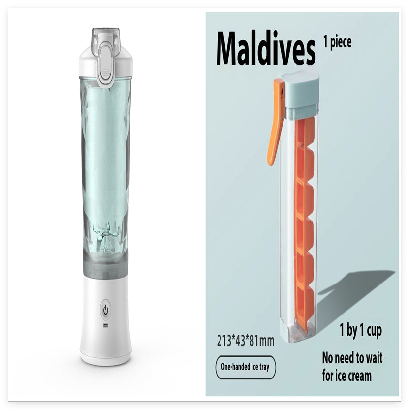 Licuadora portátil, exprimidor, licuadora de tamaño personal para batidos y batidos con 6 cuchillas, mini licuadora, utensilios de cocina