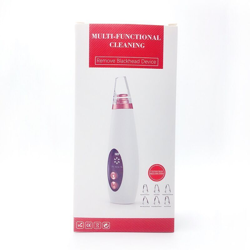 Limpiador de poros y puntos negros, limpiador de nariz, botón para eliminar acné, succión facial, herramienta de belleza.