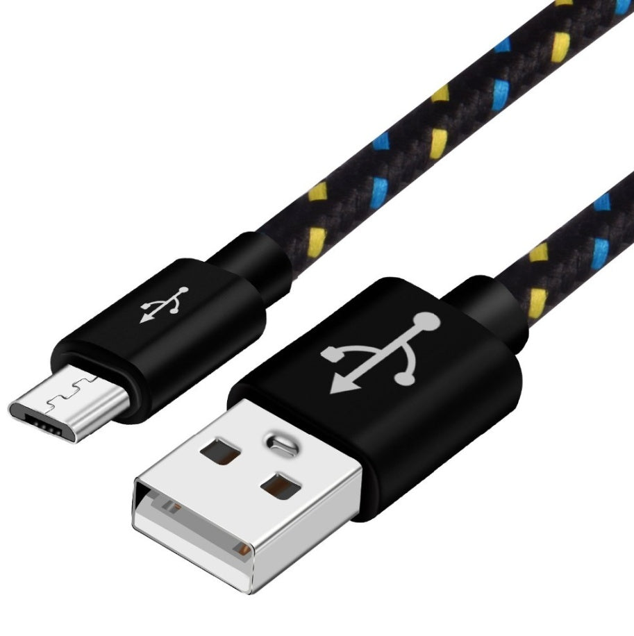 Cable de datos de tela de nailon tejido