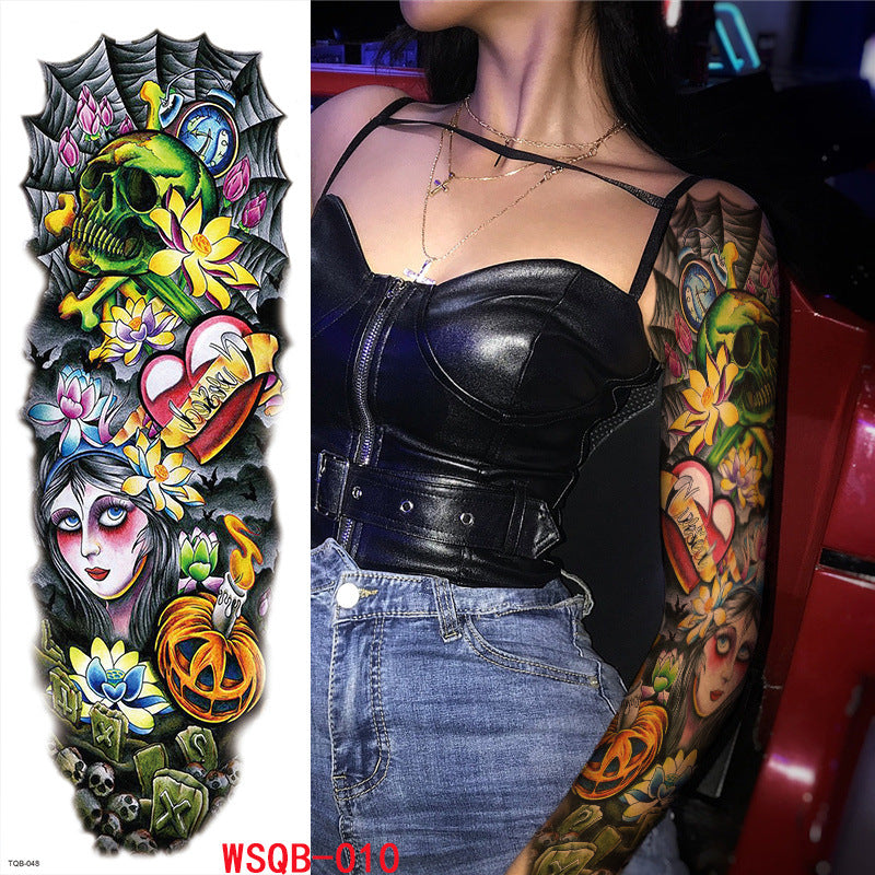 Pegatinas de tatuajes de Halloween