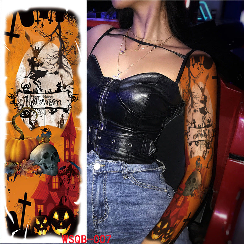 Pegatinas de tatuajes de Halloween