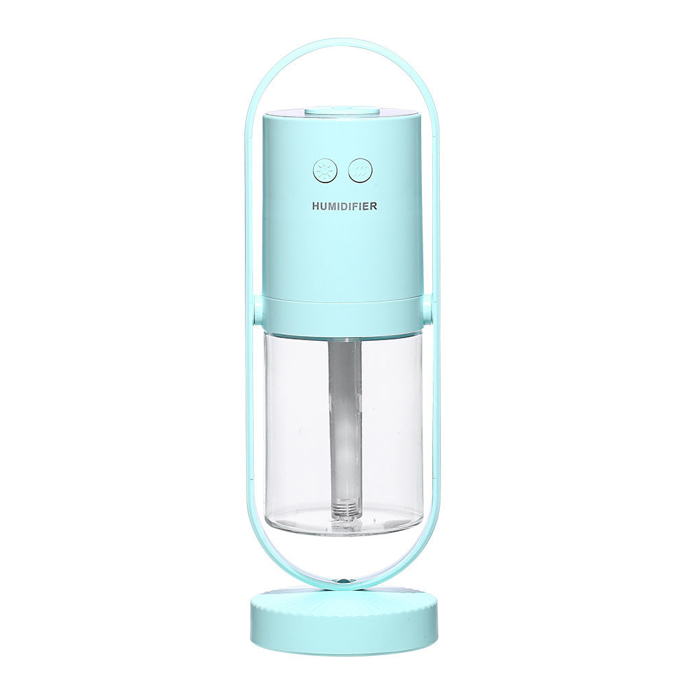 Humidificador de aire USB Magic Shadow para el hogar con luces, generador de niebla ultrasónico para coche.