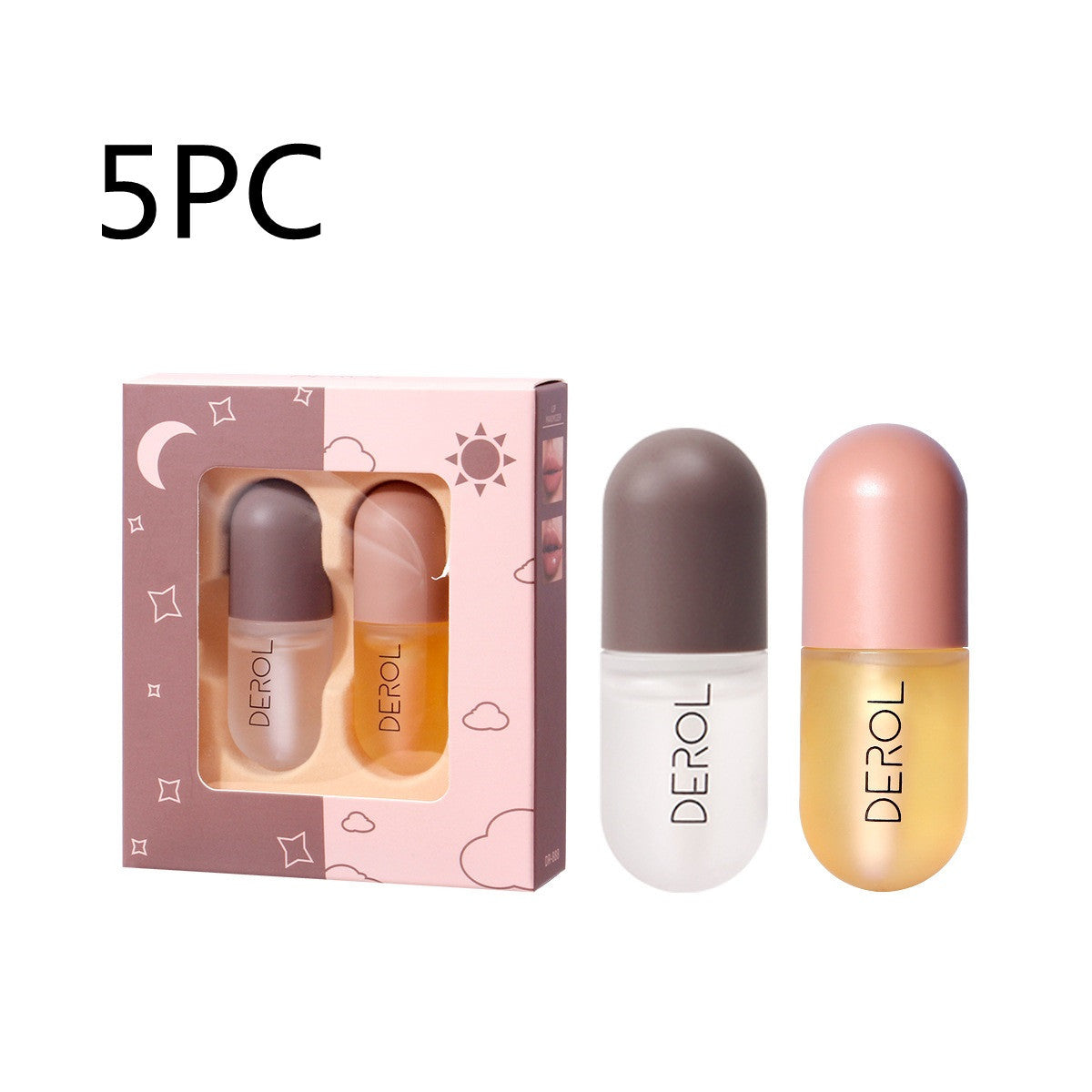 Aceite voluminizador de labios instantáneo de día y noche, transparente, duradero, nutritivo, reparador, reduce las líneas finas de los labios, cuidado de la belleza de los labios, cosmético.