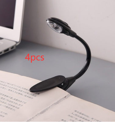 Mini luz LED para libros con clip